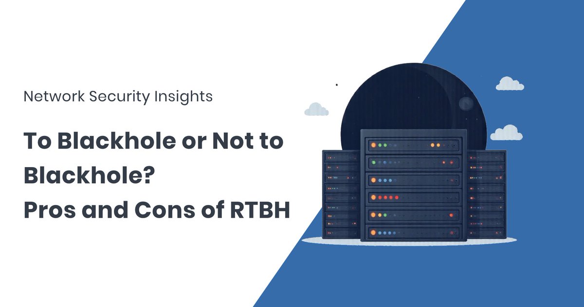 FastNetMon's tweet image. BGP Blackhole, also known as RTBH, is one of the most common methods for defending against a DDoS attack. But it has it drawbacks. In this article we explain the pros and cons of RTBH: eu1.hubs.ly/H0nBBqk0
#DDoS #NetworkSecurity #BGP #Blackholing #FastNetMon
