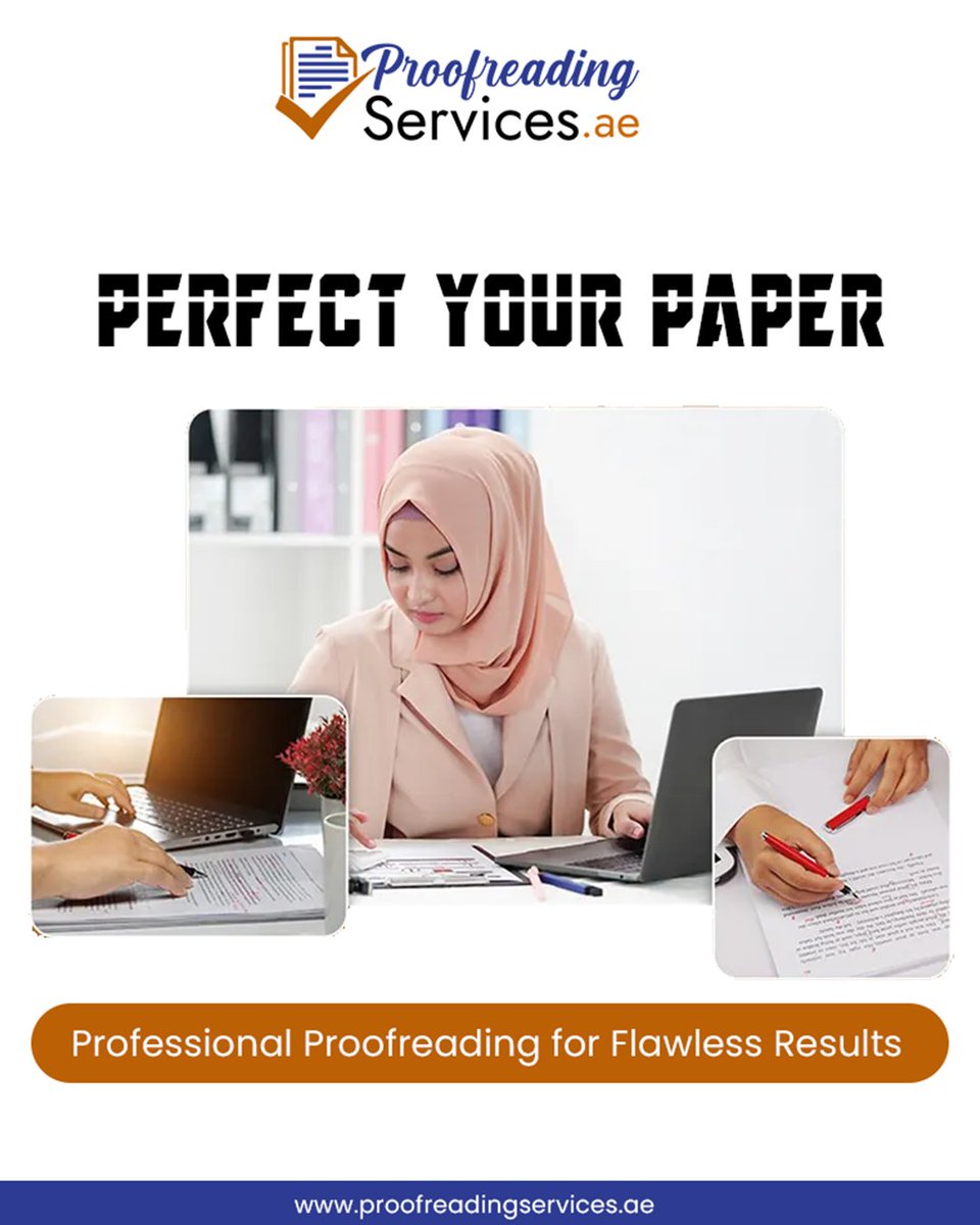 _ProofReading_'s tweet image. Perfect Your Paper! Professional Proofreading For Flawless Results That Ensures Zero Errors And Elevates Your Academic Reputation.

Explore More At: proofreadingservices.ae

#proofreadingservice #uaestudents #uaeuniversities #AcademicSuccessUAE #editinghelp #fypシ #Trending #UAE