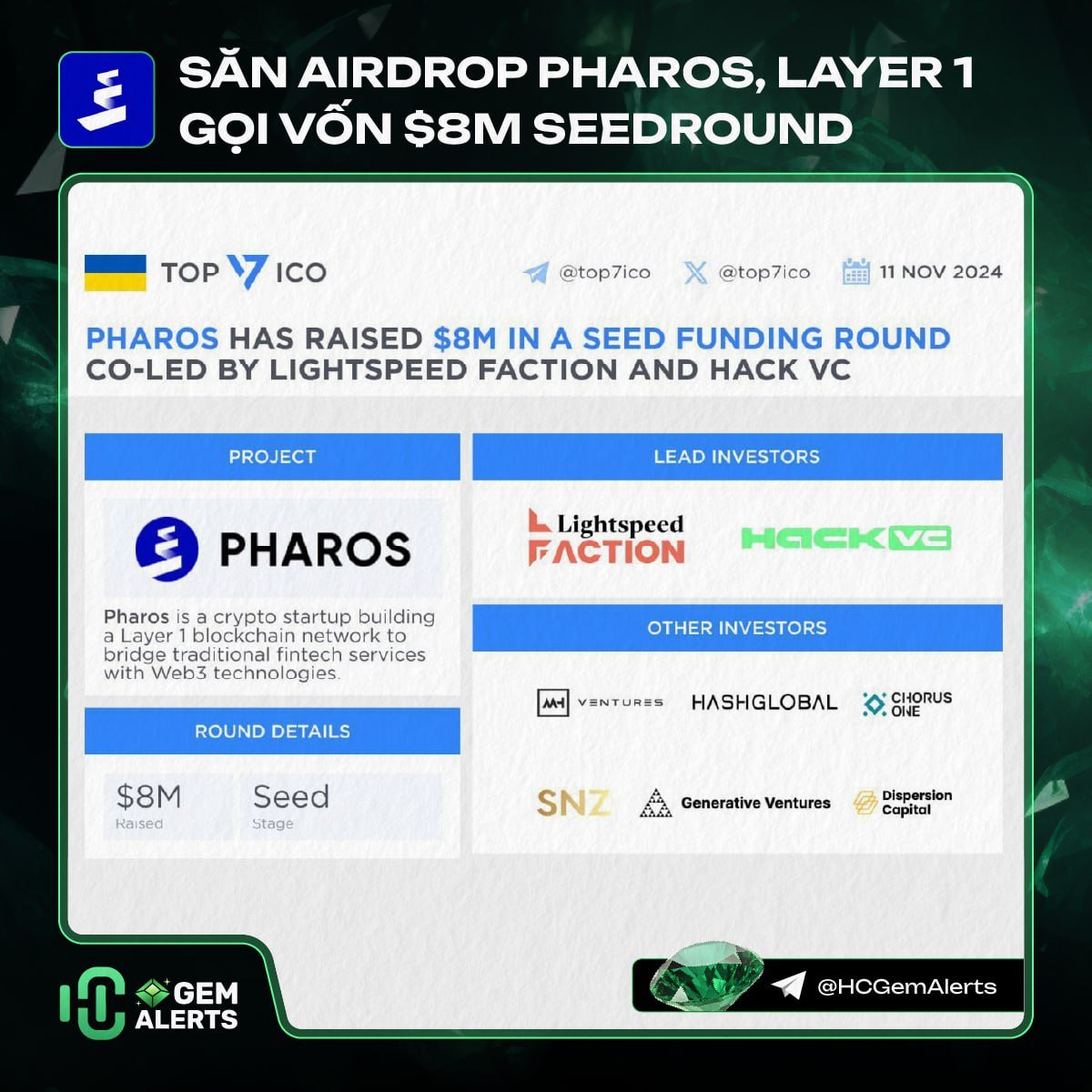 🔥Ae vào triểm tiếp Pharos AtlanticOcean Testnet nhé🔥

Pharos vừa mở phase testnet mới yêu cầu ae phải có tài khoản X chất lượng mới có thể Faucet nên ae vào triển đi nhé!

Pharos là Layer 1 raise được 8M Seedround nên cũng khá ổn áp, ae nào tài khoản X còn lỏ
