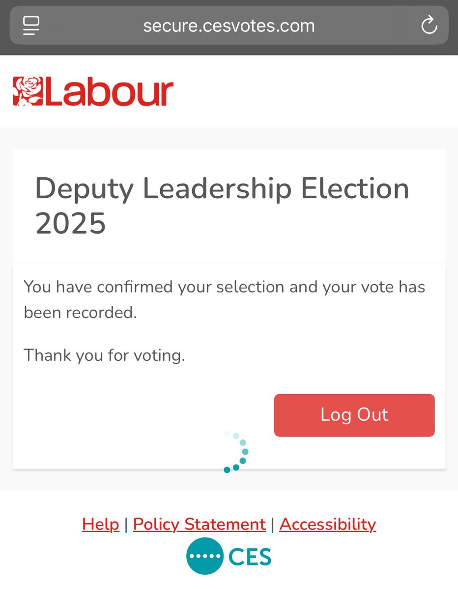 Did not find this vote easy. 

(My vote is through a Labour affiliated organisation as I haven’t renewed my membership since the Corbyn times led me to cancel it).