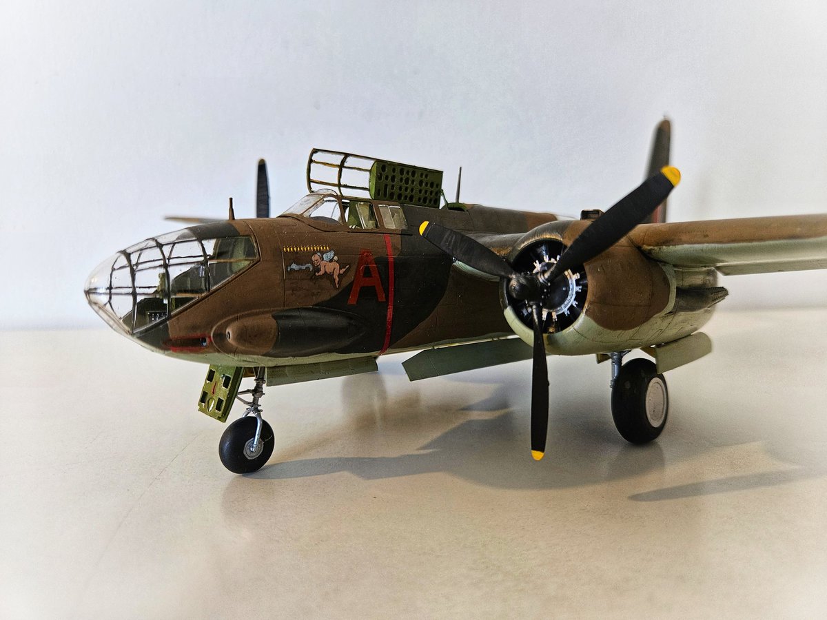 Model_ig_uk's tweet image. HK Models Douglas Boston III in 1/48
Handbrushed with AK3G, Tamiya & Vallejo acrylics 🖌
#scalemodel
#148scale