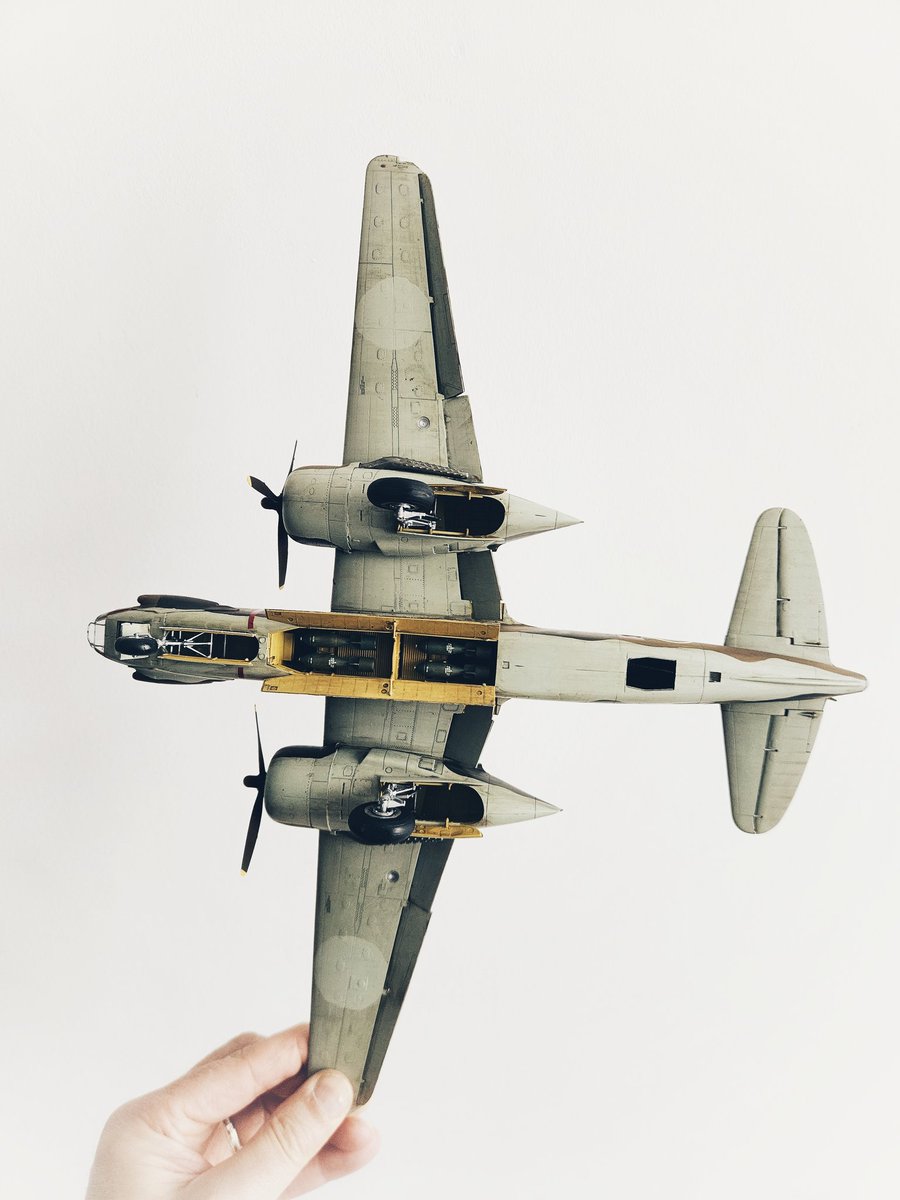 Model_ig_uk's tweet image. HK Models Douglas Boston III in 1/48
Handbrushed with AK3G, Tamiya & Vallejo acrylics 🖌
#scalemodel
#148scale