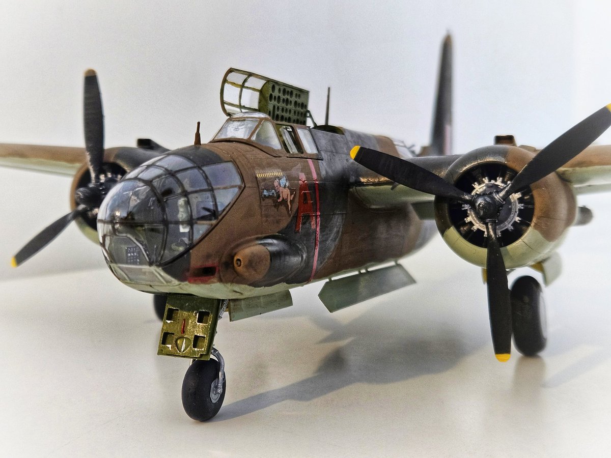 Model_ig_uk's tweet image. HK Models Douglas Boston III in 1/48
Handbrushed with AK3G, Tamiya & Vallejo acrylics 🖌
#scalemodel
#148scale