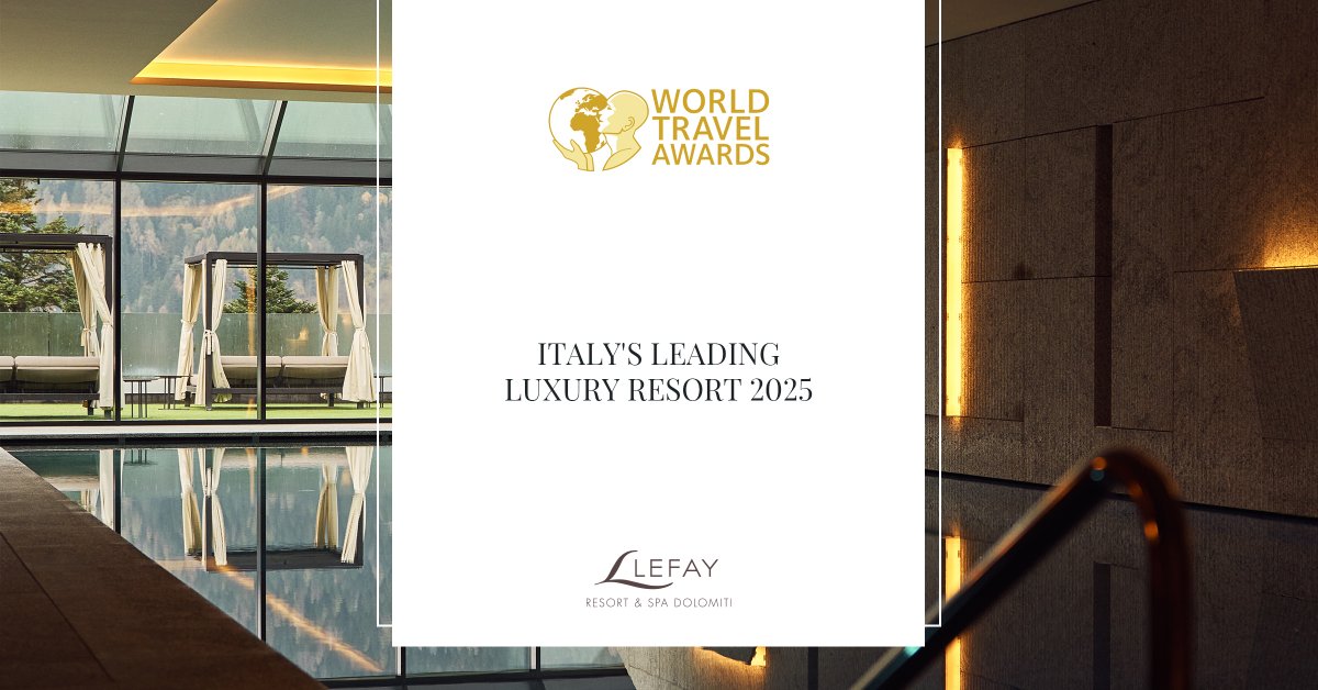 We are thrilled to announce that our Resort has been voted 'Italy's Leading Luxury Resort 2025' in the World Travel Awards 2025. A special thank you to everyone who has shown us their precious support!
