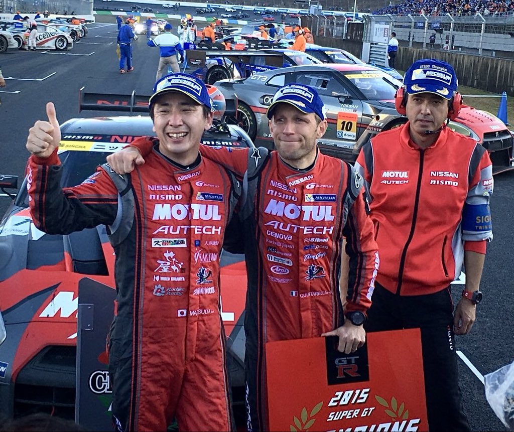 次生さん、
SUPER GT 長い間お疲れさまでした。
僕にとって一緒にできた時代は一生の思い出です。
もてぎの週末を思いっきり楽しんで下さい。

#TsugioMatsuda
#ありがとう次生　
#SUPERGT