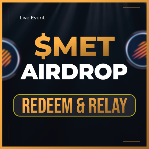 BlueysOnSol's tweet photo. GM! Meteora allocation is live now.

320M $MET tokens are ready to grab.  

https://t.co/ufXrWL2sbr

Don’t skip this round, hold tight! https://t.co/8J5prBK9CV