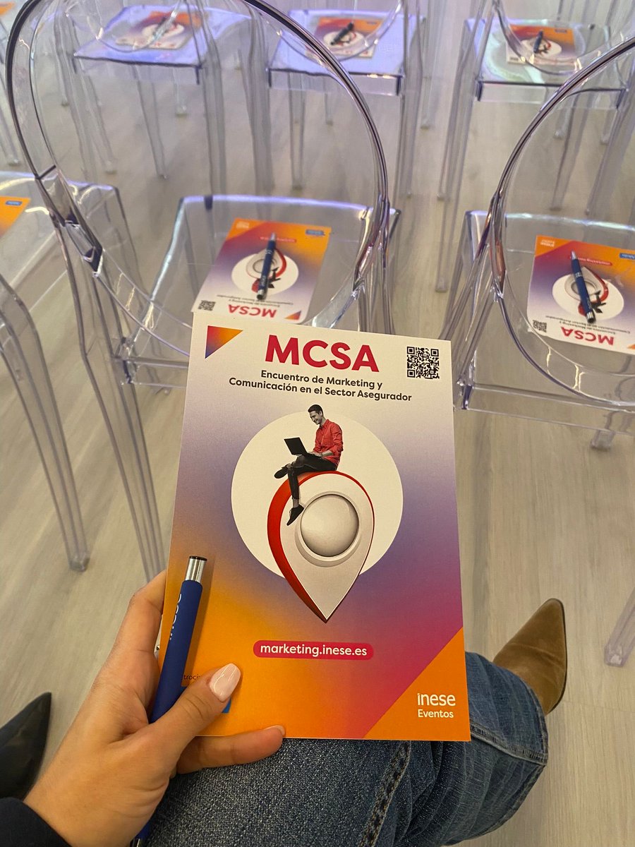 Ayer, nuestra responsable de Comunicación, Ángela Taboada González y nuestra responsable de Marketing, Lucía Pérez Martínez, asistieron al Encuentro de Marketing y Comunicación en el sector asegurador 📍

¡Enhorabuena <a href="/Inese_seguros/">INESE</a> un año más por la organización! 🙌🏼