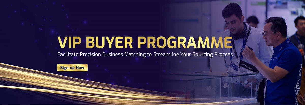 APE_2025's tweet image. Stop wandering. Start dealing. 🎯
APE Business Matchmaking connects serious buyers with the RIGHT exhibitors. We pre-schedule your 1-on-1 meetings for FREE.
✅ Boost efficiency
✅ Private meetings
✅ VIP perks
Make every minute count.

#APE2026 #VIPBuyer