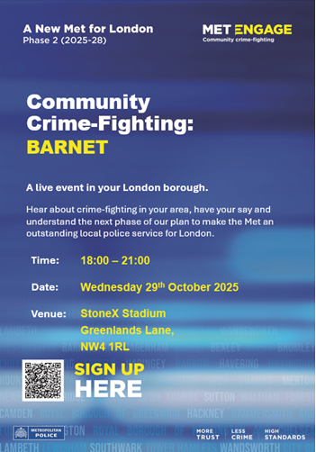 Barnet MPS | North West BCU tweet media