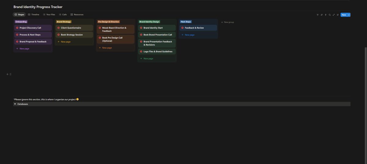 formstate_'s tweet image. I recently built a client portal on Notion to make my onboarding process smoother.
Everything—from project timelines to feedback and deliverables—is organized in one place.
It’s made collaboration easier and the client experience way more seamless.