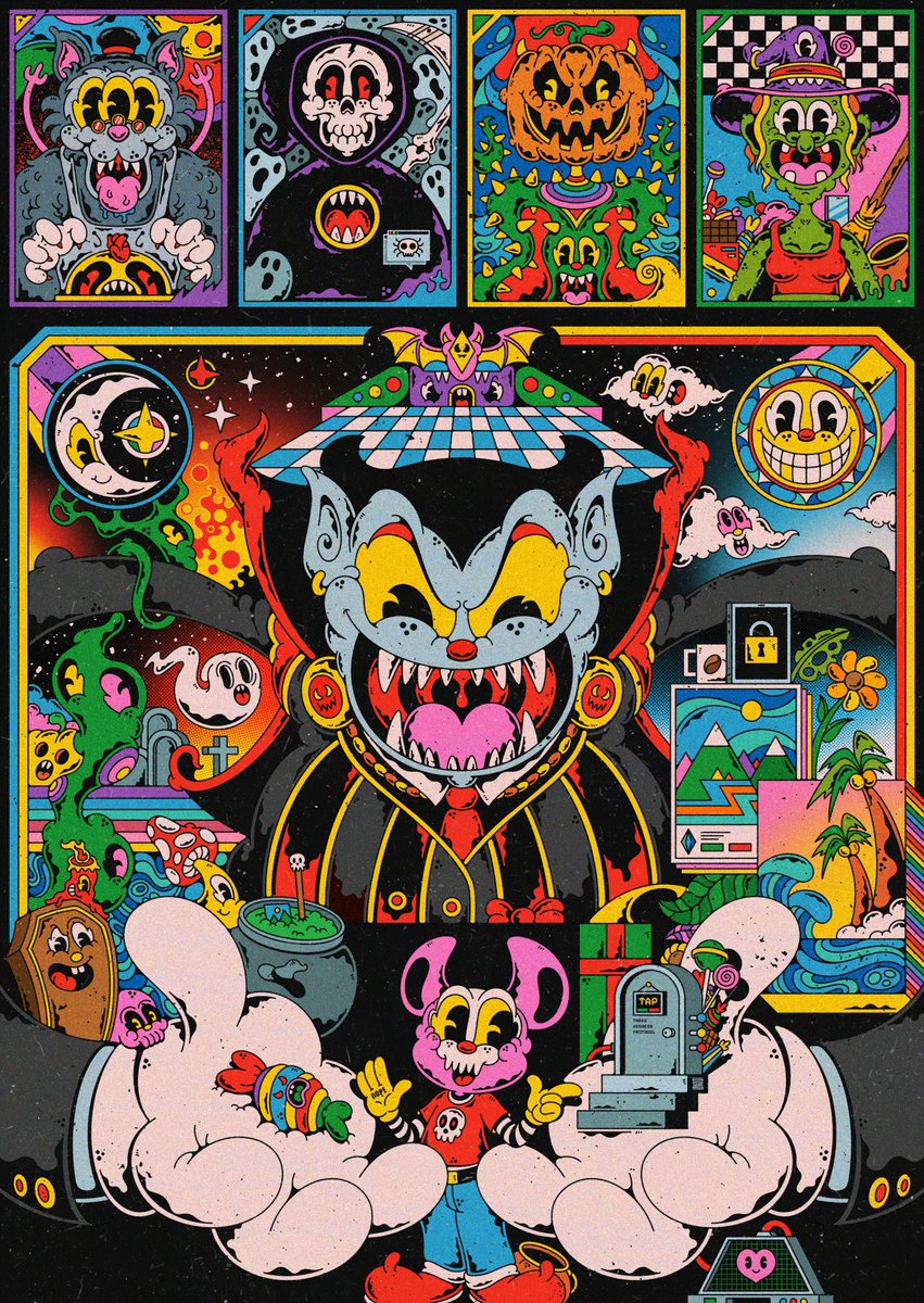 It's spooky season and Halloween in on Friday

Here are some great 6529 submissions that I believe would be timely additions to the Memes.

No TAP, No Treat by <a href="/uyo66_/">uyo</a> (currently in first)