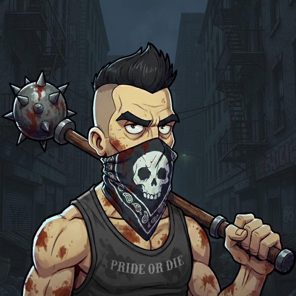 Just got my 1/1 <a href="/rottenfrens/">rotten</a> honorary from <a href="/flodo_eth/">Flodo</a> and I am fucking stoked! 

Top holders are getting their own 1/1 survivors drawn to reward their loyalty. And I love it ❤️