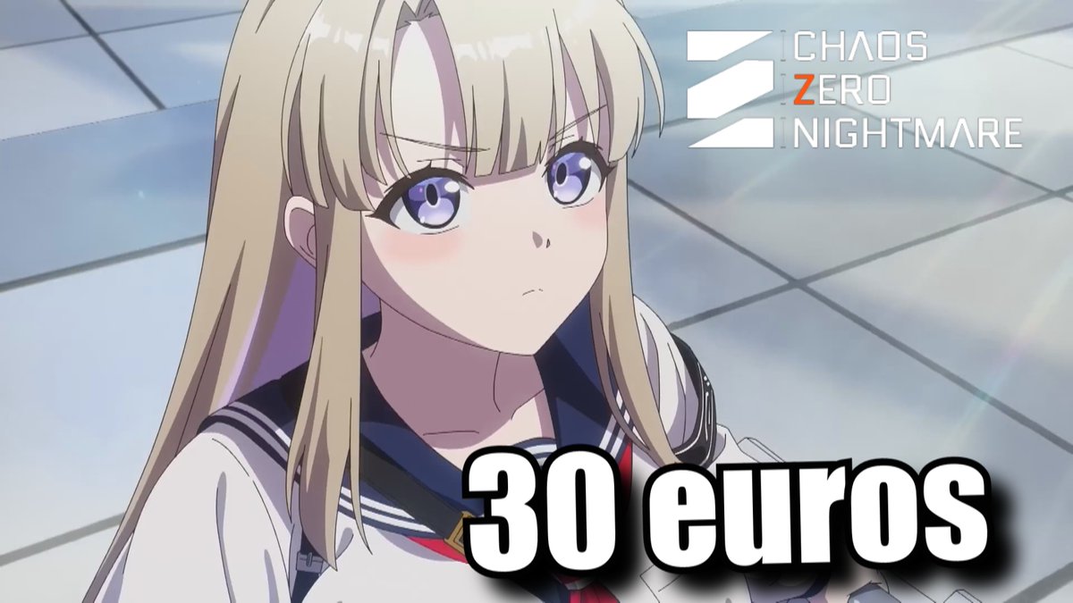 CznactuFR's tweet photo. 🚨 CONCOURS CHAOS ZERO NIGHTMARE 🚨

🎁 30 € à gagner — 2 gagnants (15 € chacun) en cartes cadeaux (Google Play / App Store / Steam, au choix)

Pour participer :
1- Rejoins le Discord 👉 https://t.co/i0FnadLEsm
2- Écris “je participe” sur le serveur (salon #concours2) 🔥
3- Follow @CznactuFR
4- RT + Like ce post

📅 Tirage le 30 octobre 2025 à 20h (heure de Paris).
Bonne chance 🍀 #ChaosZeroNightmare #CZN
