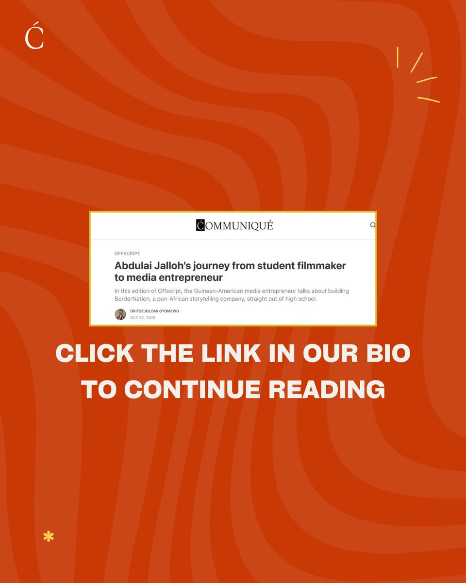 What kind of person prints business cards for a company that doesn’t yet exist?

As a college kid, Abdulai Jalloh (<a href="/abdulaijalloh12/">Abdulai Jalloh</a> ) was already distributing his business cards and calling himself CEO of Borderline Pictures, years before it became Bordernation. 

Today, that
