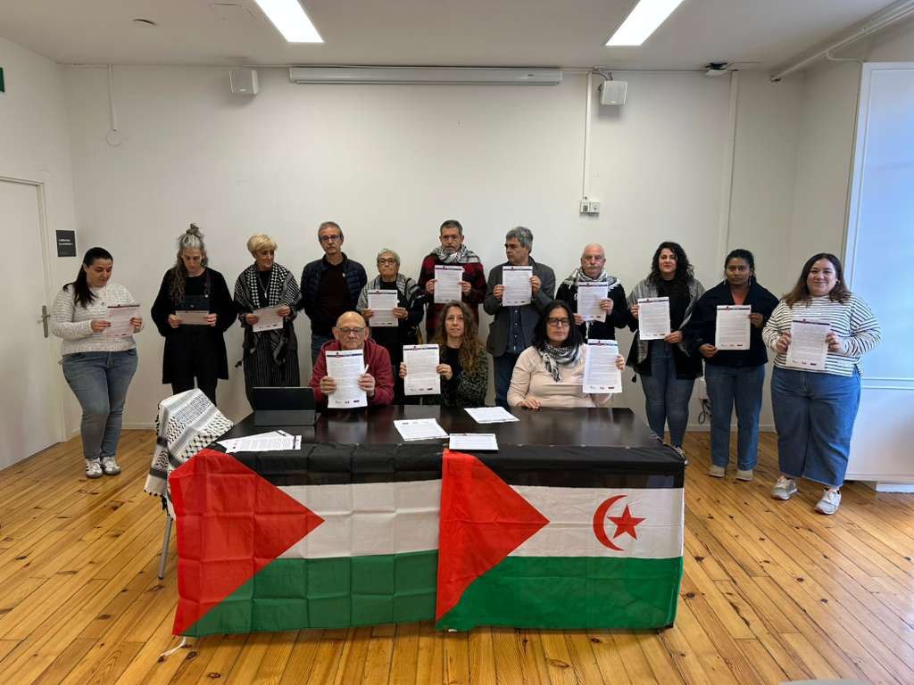 🇵🇸 ELAk, beste eragile sozial batzuekin batera, Francesca Albanese <a href="/FranceskAlbs/">Francesca Albanese, UN Special Rapporteur oPt</a>  lurralde palestinarrei buruzko NBEko kontalari bereziarentzat #RenéCassin2025 sarirako hautagaitza babestu du