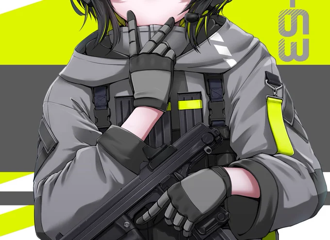 過去絵より ←ミリタリー的に正しい側に寄ったデザインっぽいの →キャラクターイラストやデザインとしての見栄えや目を引く力に寄ったデザインっぽいの みたいなイメージ… モンエナをはじめとして世界的に覇権取るプロダクトデザインは大抵優秀なのです…