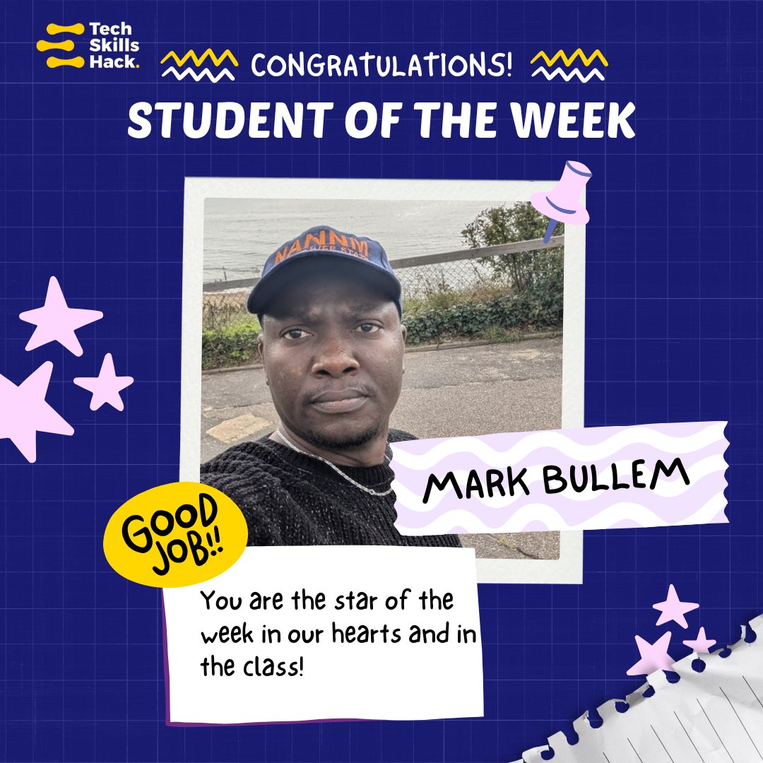 techskillshack's tweet image. Our Student Spotlight of the Week.
#StudentSpotlight #TechSkillsHack #DataAnalyticsBootcamp #DataAnalytics #LifelongLearning #TechSkills #StudentSuccess #Inspiration #GrowthMindset #KeepLearning #FutureDataAnalyst #HardWorkPaysOff #DataDriven