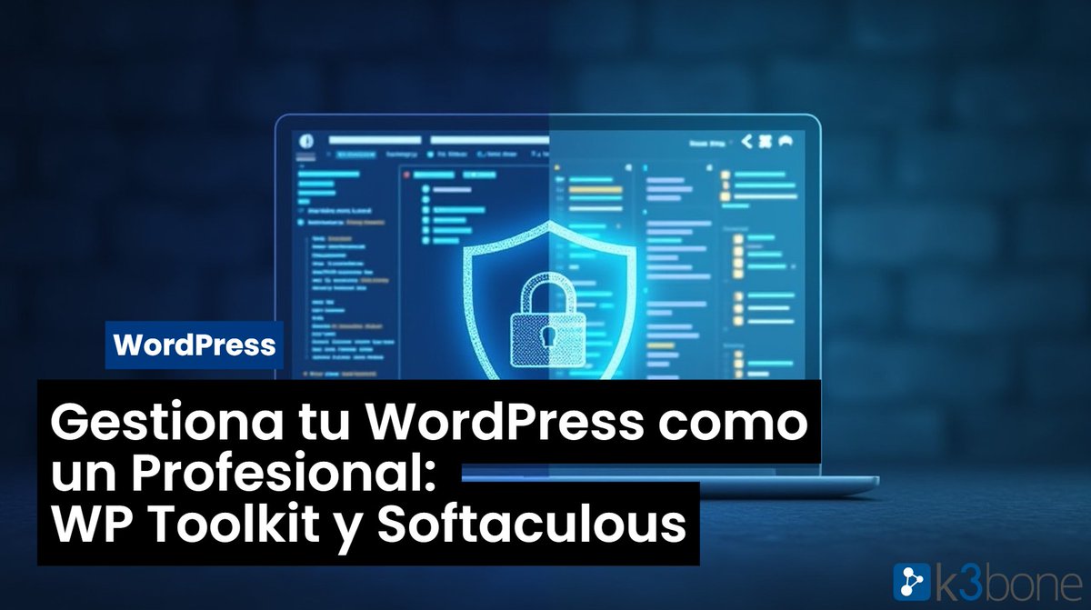 k3bone's tweet photo. ¿WP Toolkit o Softaculous? 🤔 Ambas herramientas vienen gratis en tu hosting de https://t.co/NSk2ZGKnMc para gestionar #WordPress.
🛡️ WP Toolkit: Máxima seguridad.
🔄 Softaculous: Staging y backups fáciles.

Descubre cuál usar en nuestro nuevo post.

👉 https://t.co/8xTuOEmcu7 https://t.co/k9MNasD2uq