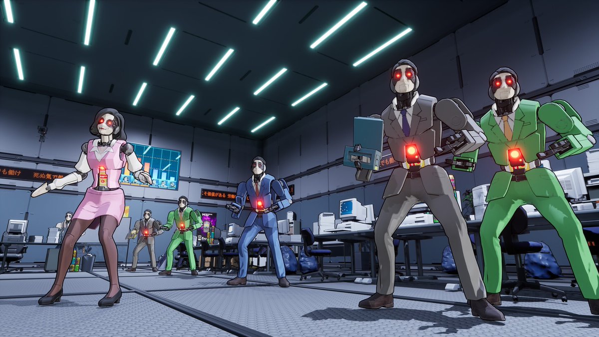 FULL METAL SCHOOLGIRL: In the year 2089 Japan is the world's leading countries in overtime work. In this sickening future working 24 hours a day is considered virtuous &amp; a fully armed cyborg heroine storms into a giant corporation to destroy it store.steampowered.com/app/3696410/FU…