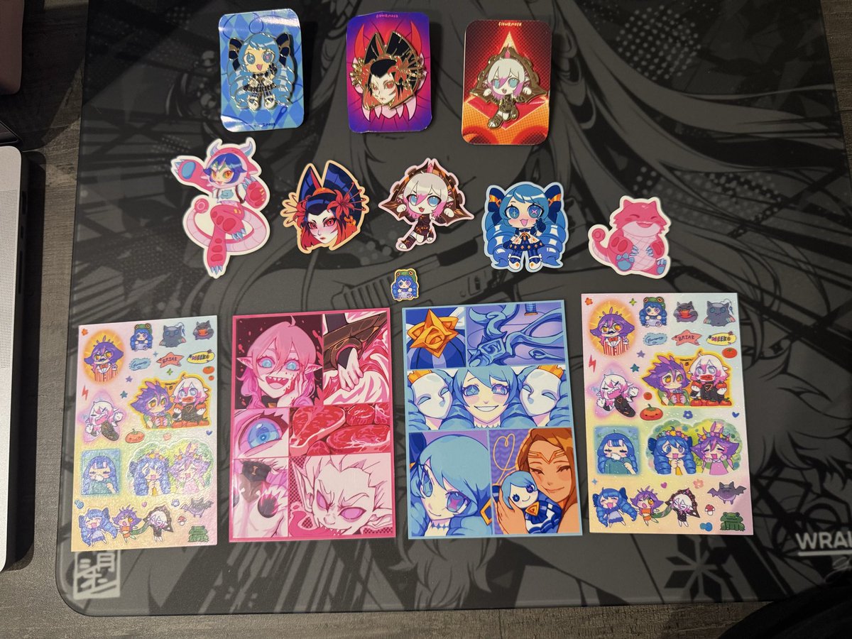 Just got more goodies from <a href="/flowrmosh/">KNOL</a> I AM SO HAPPY!! It all looks so gooood it’s always worth the wait 🩵