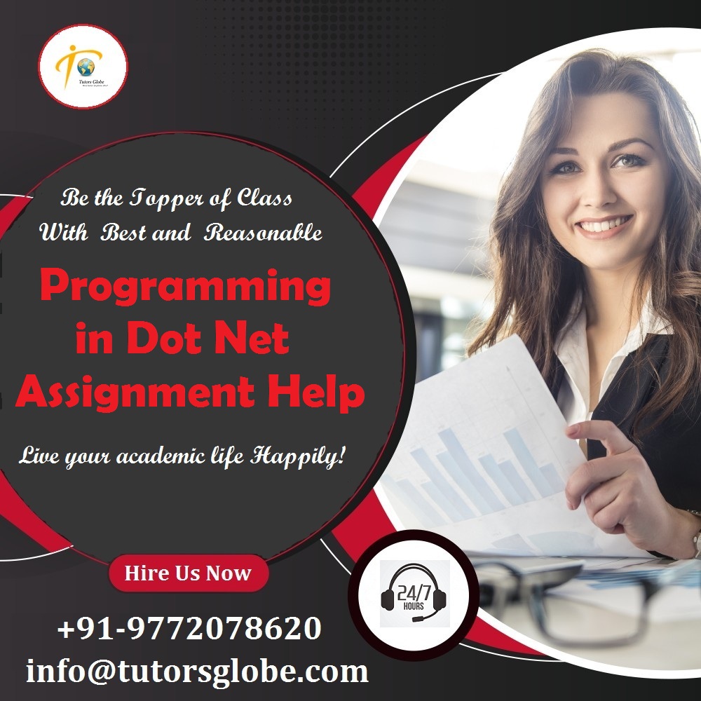 TutorsGlobe's tweet image. Our Programming in Dot Net Assignment Help service is a genuine source of A++ grade solutions & a guarantee of top grades! #DotNetAssignmentHelp #DOTNETFrameworkUsers #DOTNETApplications #ComponentsOfDOTNETFramework #DOTNETClassLibrary #CLR #ExceptionHandling #CSharp #ADONET