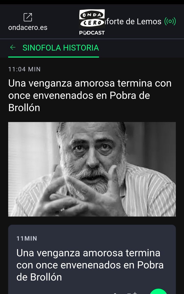 Para <a href="/OndaCero_es/">Onda Cero</a> ( #SinfonolaHistórica)

No se trata de Pobra de Brollón ni Ferreirúa

Son "A Pobra do Brollón" y "A Ferreirúa"

#OndaCero: editen textos en ondacero.es/podcast/emisor…