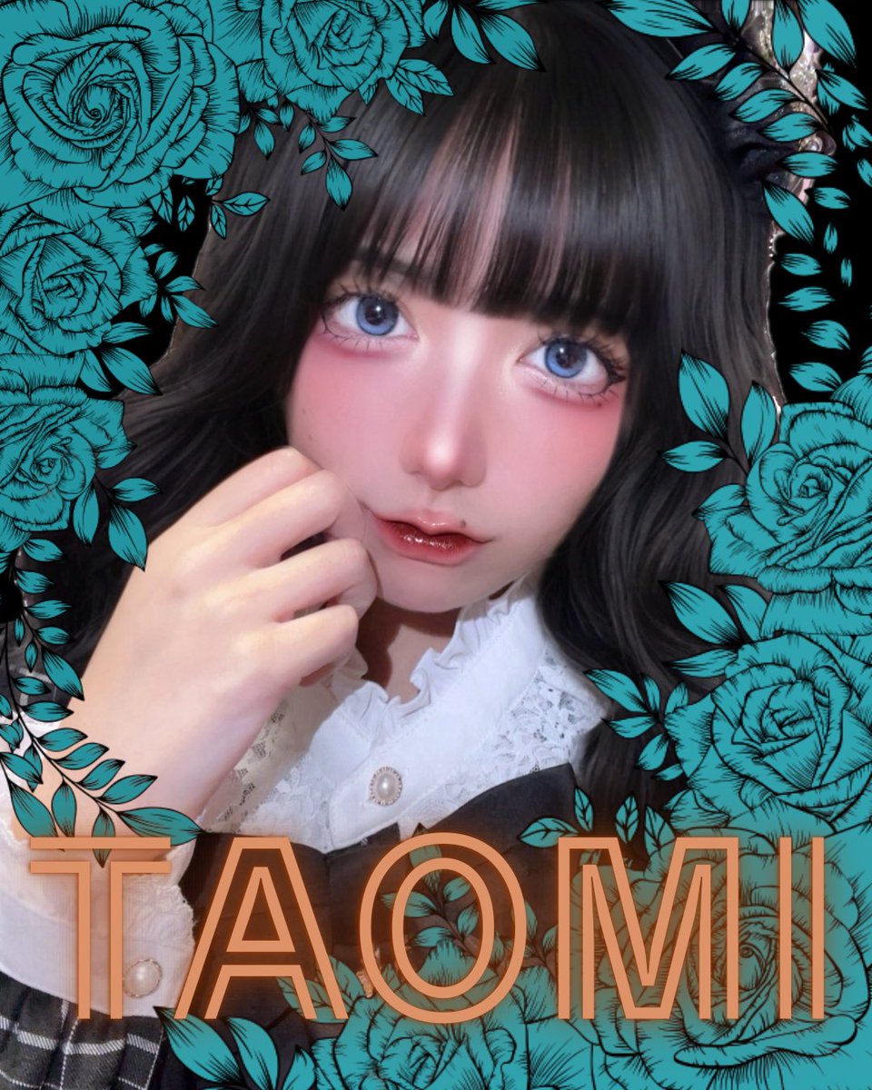 taomiomi_'s tweet photo. 誕生日の時にふざけて（ノリノリで）加工した地雷系たおみ https://t.co/AB4y9hPUEI
