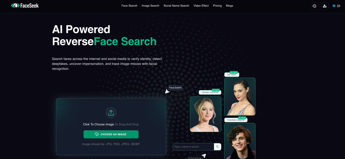 hes_kurts's tweet image. 🚀 Discover FaceSeek — the AI-powered tool for face lookup, search & identity verification! 🔍✨
Verify photos, detect impersonation, and stay safe online with ethical face recognition. 👁️🗨️
faceseek.online
#AI
#FaceSearch #TechTools #CyberSecurity #DeepfakeDetection