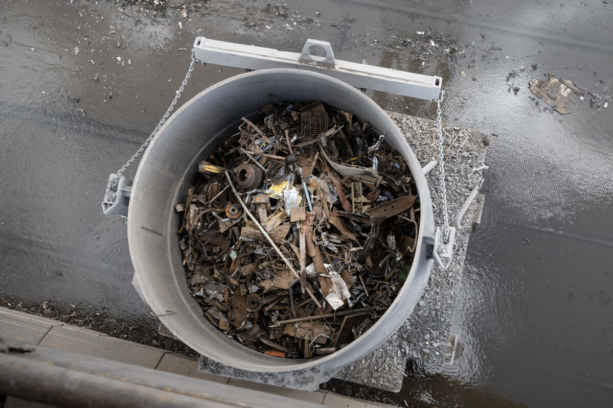 Our Electric Arc Furnaces (EAF) transform recycled steel into high-quality steel products.

Pictured: Tonnes of recycled steel ready to be melted in our furnace.

We’re proud to offer high quality Australian-made steel products, transformed from recycled materials.