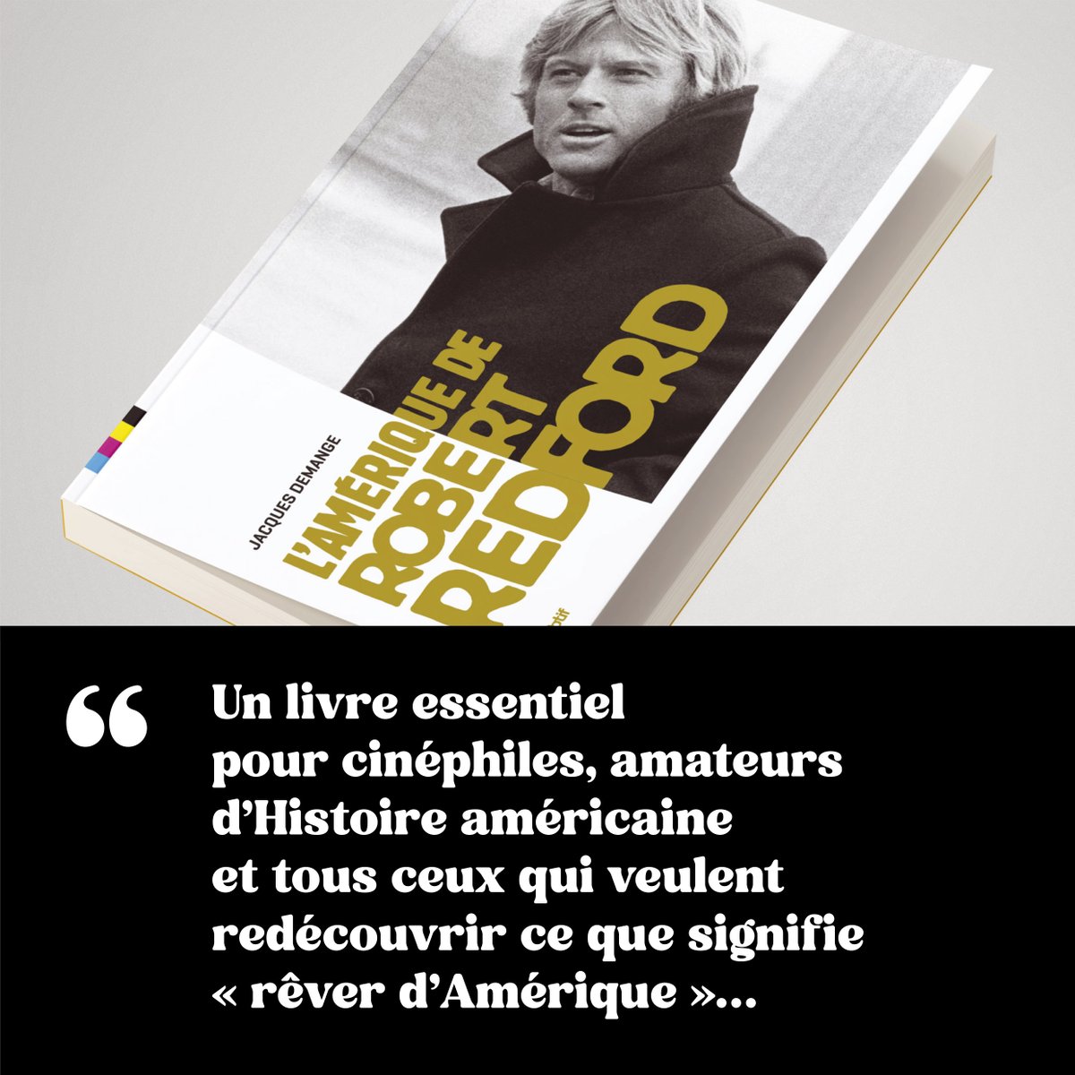 Nouvelle réimpression de “L'Amérique de Robert Redford” de Jacques Demange.
Un marque-page exclusif offert pour tout achat du livre sur notre site :
edition-lettmotif.com/produit/lameri…

#RobertRedford #cinémaindépendant #librairieindépendante