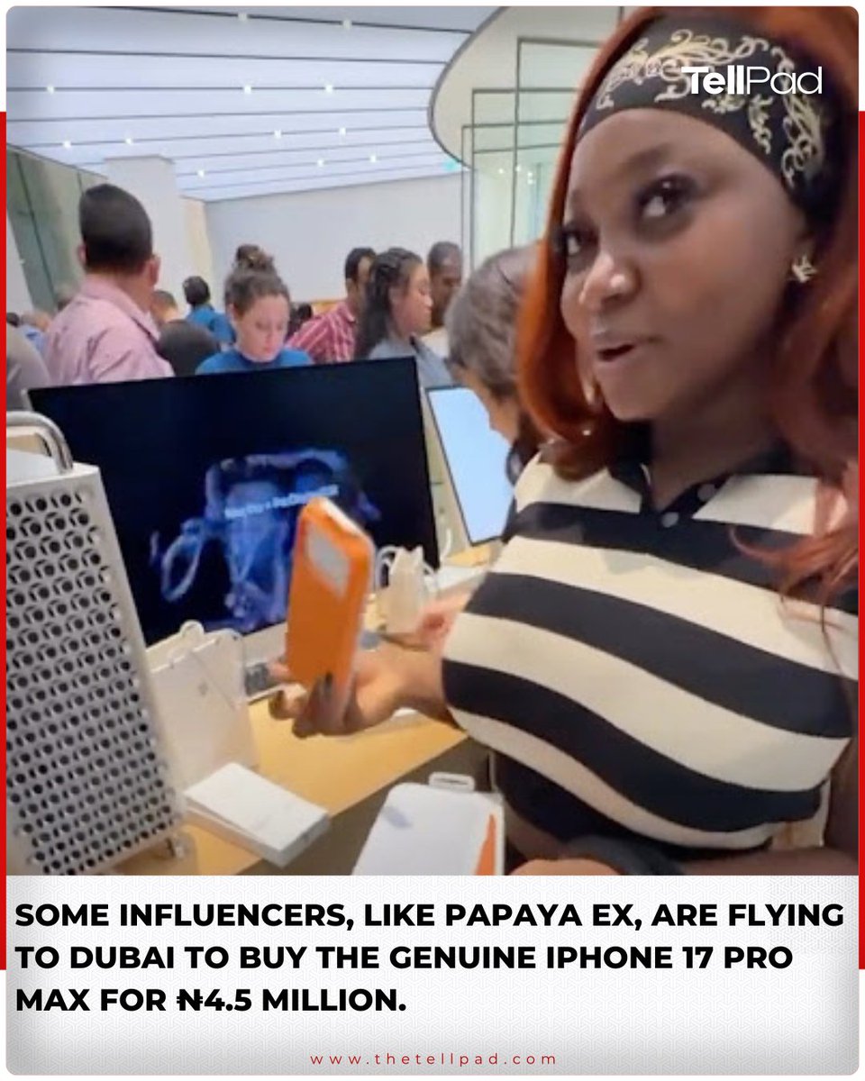 tellpad's tweet image. The iPhone 17 promises innovation, but some say it’s just another expensive illusion. 

What&apos;s your take on it? 

#iPhone17 #AppleTalks #TechDebate #TellPad #InnovationOrIllusion #BlessingOrCurse #TechTrends #DigitalLifestyle