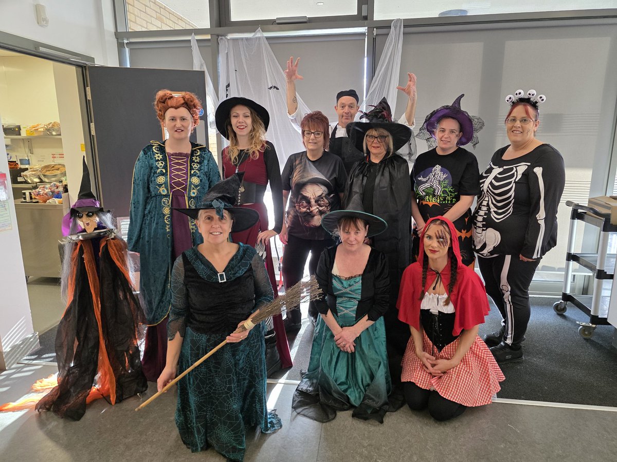 LearnWithMCS's tweet image. Spooky goings on in the Food Hall today...