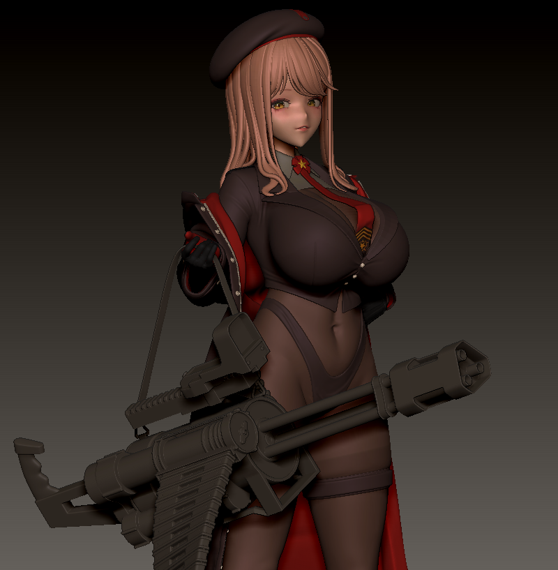 エマの頭を大幅にリワークしました。今はかなり良くなったと思います。

#フィギュア #3Dモデル #造形 #ガレージキット #NIKKE