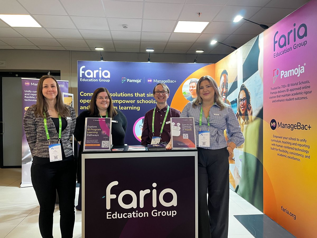 Hello from the #IBGC2025, The Hague! 🇳🇱 👋

Stop by Stand S4 to discuss our upcoming session, ‘𝘉𝘦𝘺𝘰𝘯𝘥 𝘵𝘩𝘦 𝘉𝘶𝘻𝘻 𝘰𝘧 𝘈𝘐’, pick up resources for your school, and enter our giveaway for the chance to win a pair of AirPods – use code 𝗡𝗼𝘃𝗮 for an extra entry.