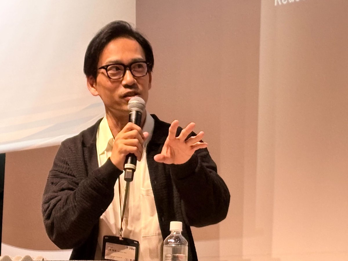 jmty_jp's tweet photo. リユース経済新聞（@recycle_tsushin）主催の「Reuse×Tech Conference」にて、代表の加藤が「リユース市場のこれからをみんなで考えよう！課題と成長機会を探る」をテーマに登壇しました。未来の地域の暮らしを豊かにする仕組みとしてジモスポを紹介させていただきました✨
#リユーステック https://t.co/4HNA1Sbhuh