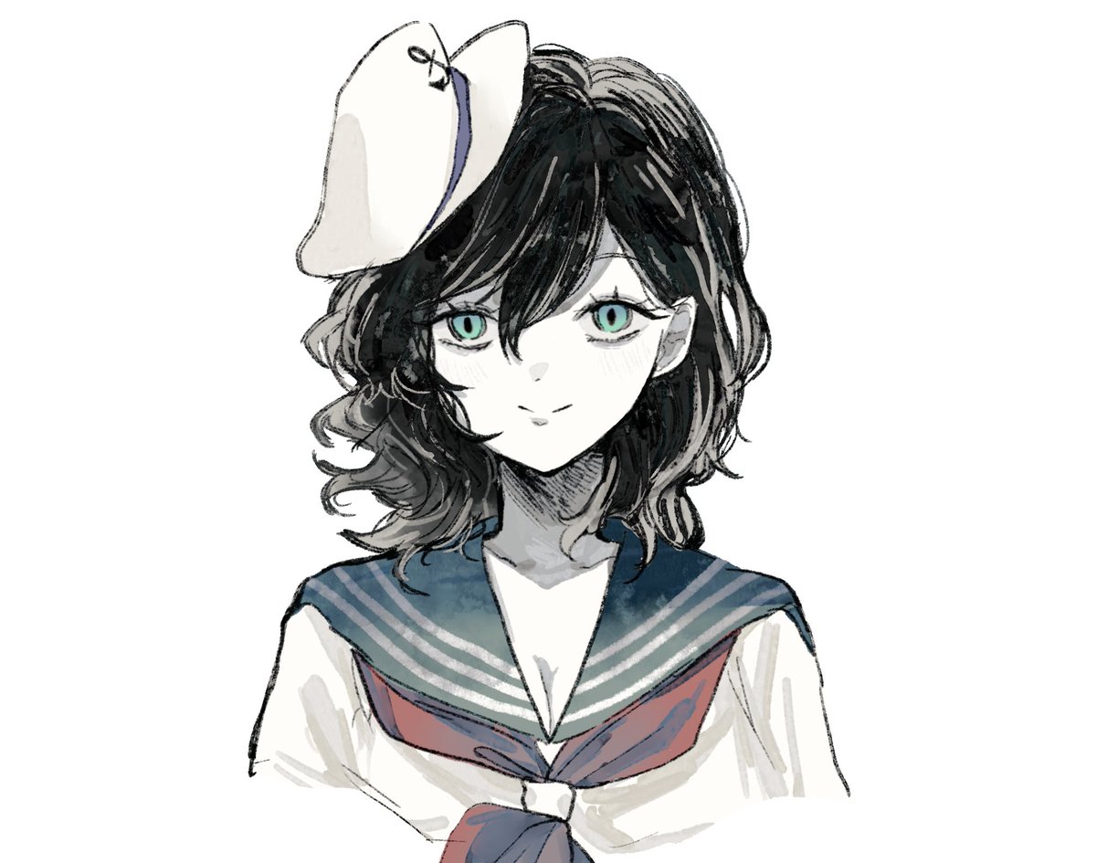 remyaruku65's tweet image. アイコン用に描いた村紗水蜜
