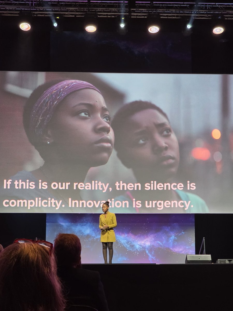 Gen Z take action well done @BohlaleMphalale founder of the alerting earpiece <a href="/SUSouthAfrica/">Singularity South Africa</a> #susasummit2025
