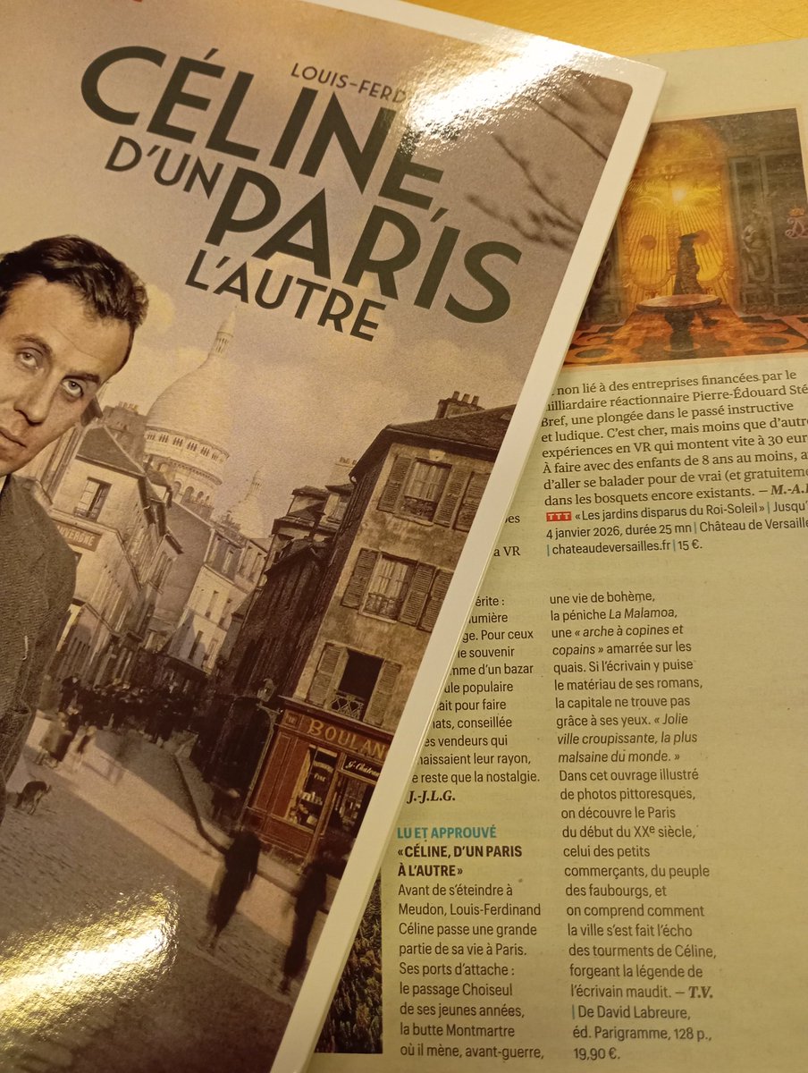 DLabreure's tweet image. Merci @TeleramaSortir !