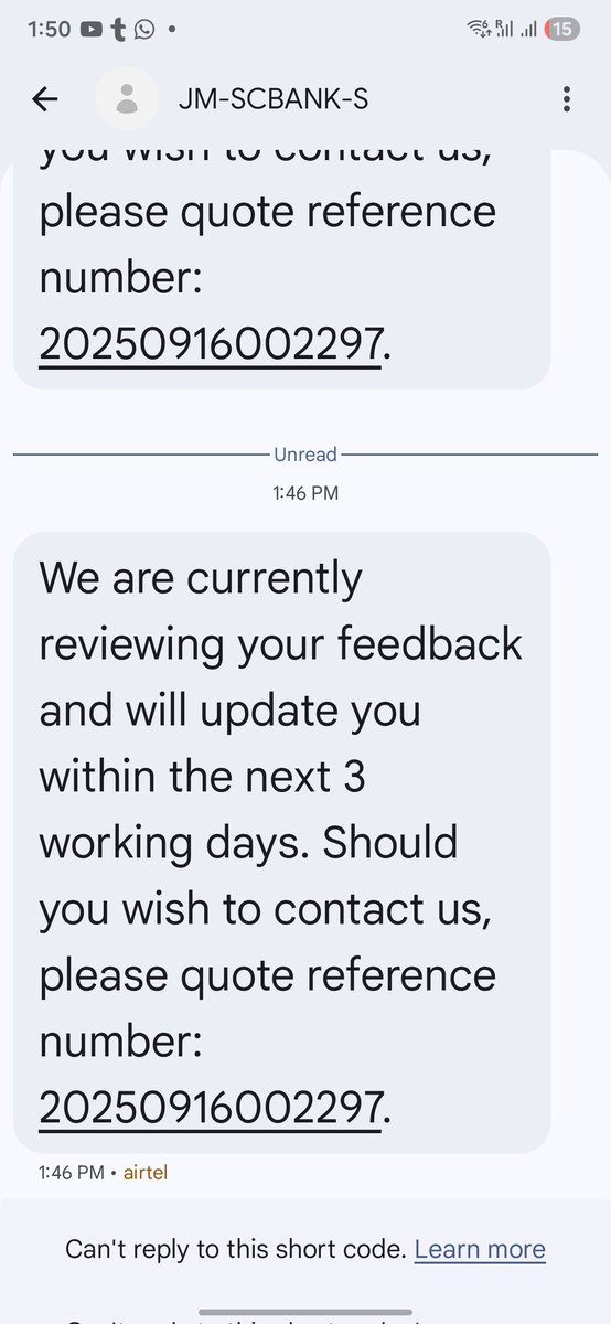 rahul4love22's tweet photo. @StanChartIN So on Wed i got call, assured 3 days funds will be transferred now again another mesg today asking for 03 more days , this is happening from several months, this means u dont do what u say

I doubt intention of your bank, your customer service cell is spoiling your goodwill. https://t.co/XDFRZnAZLG