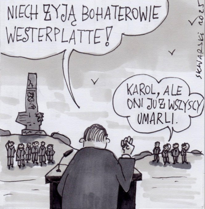 <a href="/MB06902598/">Helutka II konto -sierpień 2024</a> Jak na Westerplatte.
Czekałem  żeby zaintonował "100 lat" i "Niech im gwiazdka pomyślności"