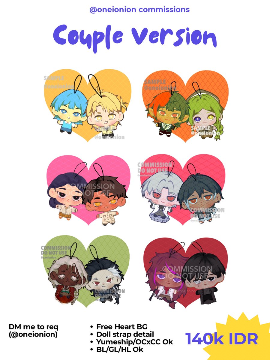 (bole bantu share) OPEN KOMIS CHIBI!

halo guys!! komis ych chibi aku open lagi, sementara 5 slot dulu yah ~~ 

more info disini ionioncms.carrd.co/#tos yg tertarik bole dm ak engga gigit☺️ janlup tag aku stlh dm yacc #artidn