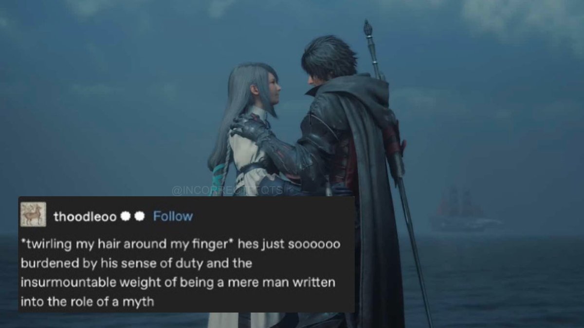 Incorrect Final Fantasy Quotes (@incorrectffqts) on Twitter photo 