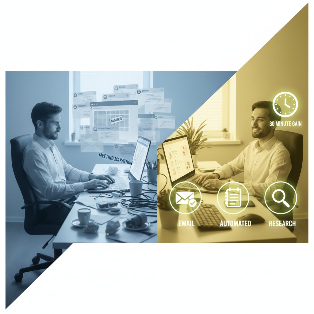 SmartAIFuture's tweet image. Quick win: If AI gave you 30 extra minutes today… how would you use it?

Do the 30‑min AI Work Audit:
Pick 3 to automate this week (email drafts, meeting notes, research).
Get the free worksheet via profile + start today. #AI #FutureOfWork #SmartAIFuture