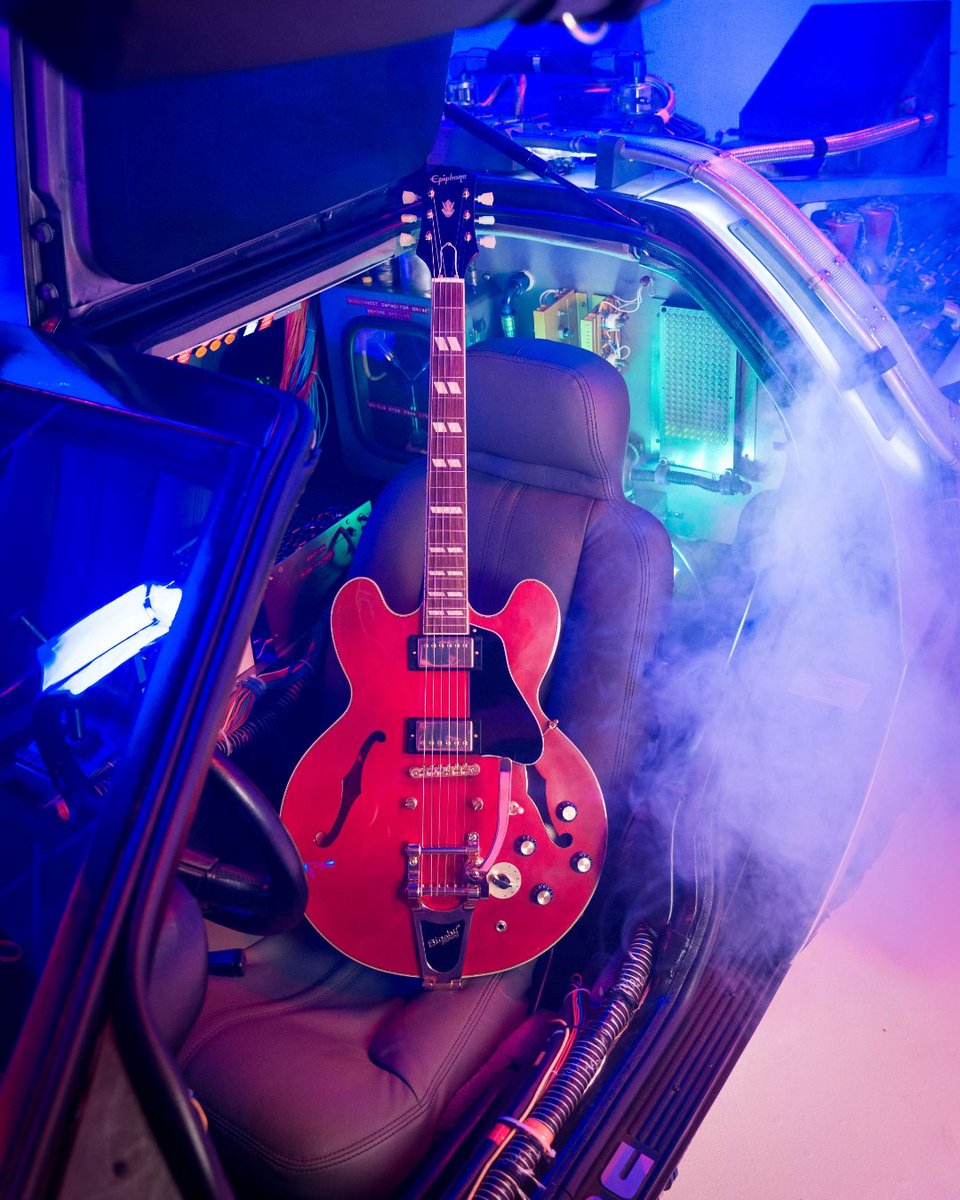 Epiphone Back to the Future ES-345 登場！ 世界限定1,985本。時空の