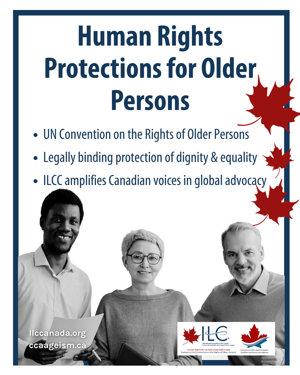 📢 Older persons deserve full human rights protections.
ILCC joins advocates worldwide in calling for a UN Convention on the Rights of Older Persons

<a href="/UN/">United Nations</a> <a href="/UNGeneva/">United Nations Geneva</a> 
#HumanRights #EndAgeism #ILCC #CCAA
