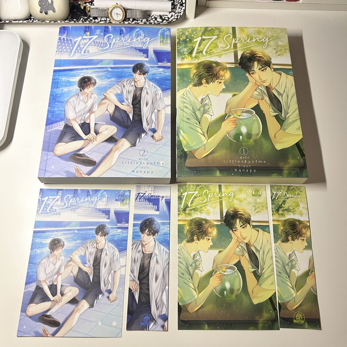 15Jesarin's tweet image. ปล่อย / ส่งต่อ ได้ทั้งหมดในรูป

#17thspring เซต 2 เล่ม 450 รส

Dm ขอดูวิดิโอพตได้ค่ะ
#นิยายวายมือสอง #ส่งต่อนิยายวาย