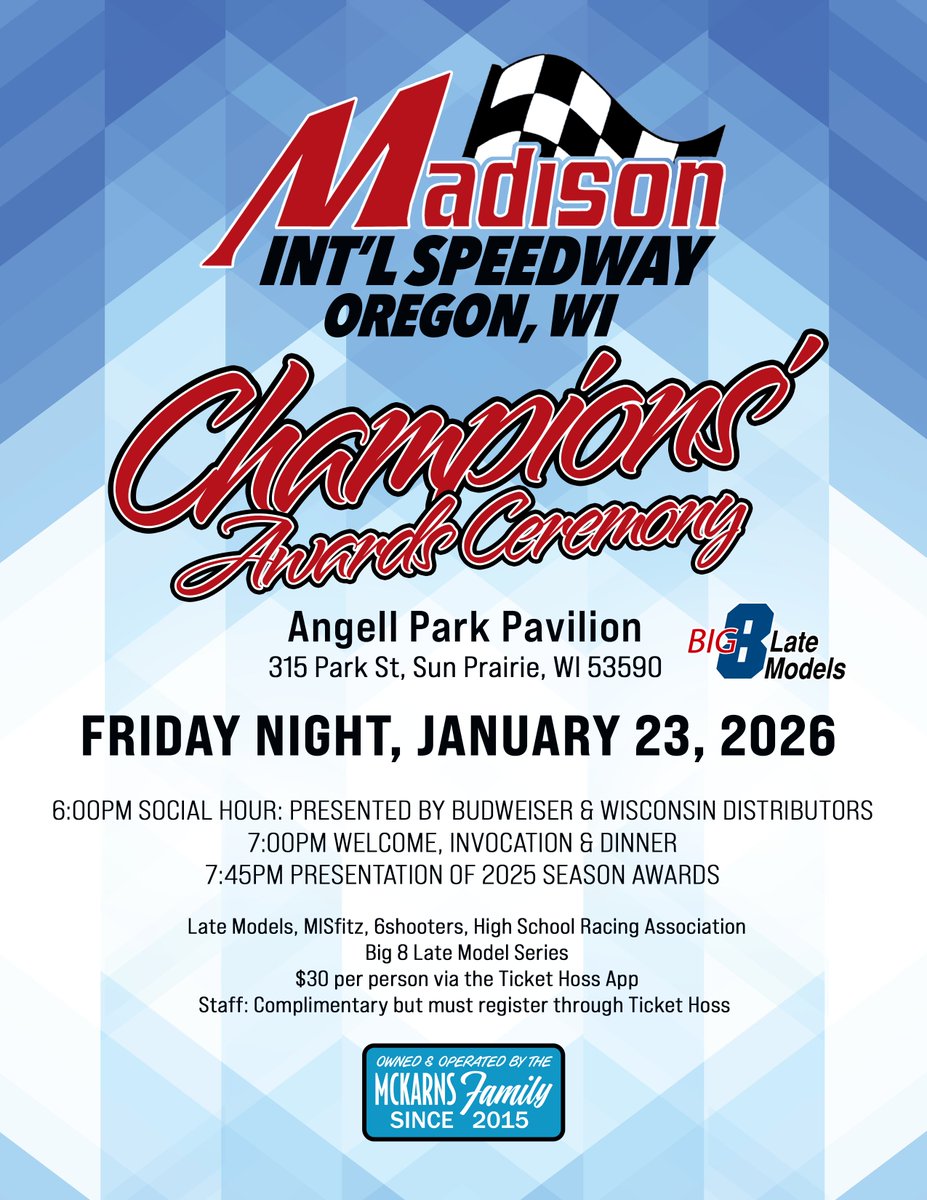 Madison Int'l Spdwy tweet media