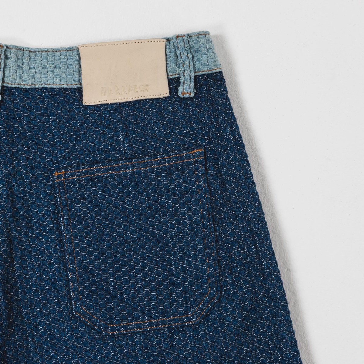 ⚫︎Rebuild Denim Pants ☑同素材デニムによるバイカラーデザイン
