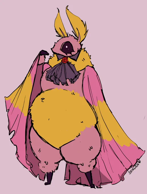 hollowtober day 23 rosy maple moth