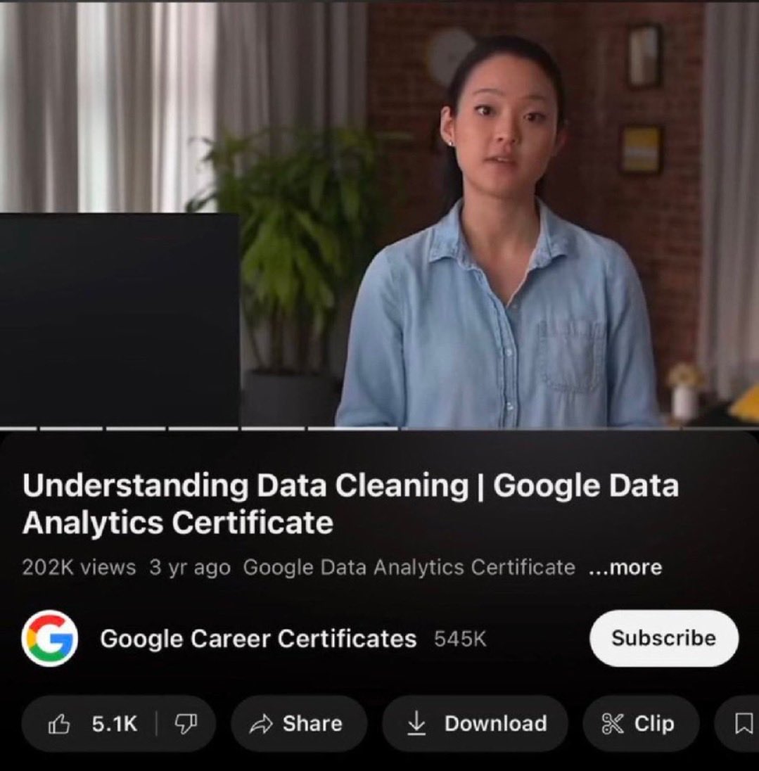 yourtechgirl24's tweet image. This lady literally drops a masterclass on data cleaning